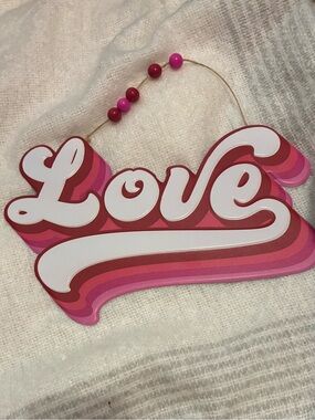 Love Metal Sign